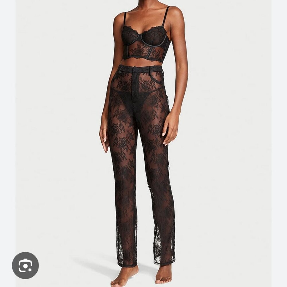 Victoria's Secret Lace Pajama Set